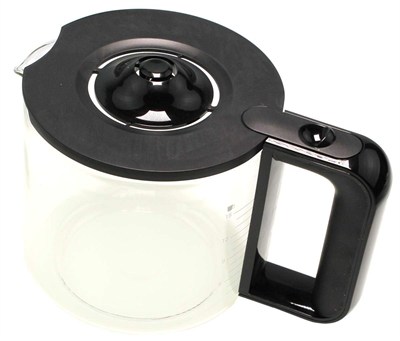 Siemens Plastik Siyah Yedek TC80104 için Cam Pot