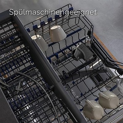 SIEMENS Süt kabı adaptörü TZ70001, harici süt kaplarının kullanımı için, EQ.700 tam otomatik kahve makineleri için özel olarak geliştirilmiştir, orijinal aksesuar, bulaşık makinesinde yıkanabilir,