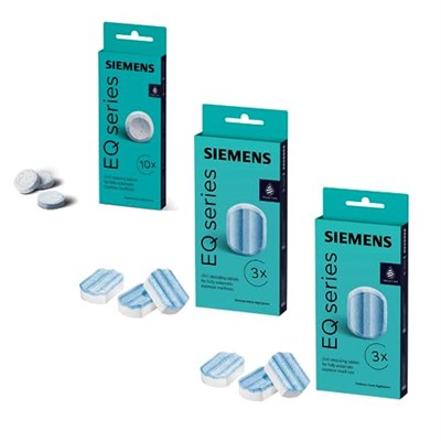Siemens TZ80001 10 Reinigungstabletten + 6 Entkalkungstabletten TZ80002 EQ için