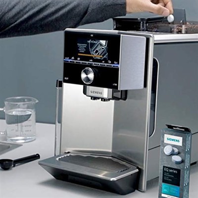 Siemens Tz80001N Temizlik Tabletleri (Kahve Otomatları İçin, 10 Adet, Kalıntıların İyi Temizlenmesi, Eq Serisi, Surpresso Serisi, Ankastre Tam Otomatik Makineler)