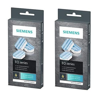 Siemens TZ80002 Kireç giderme tableti, EQ serisi için, 2 paket 6 tablet