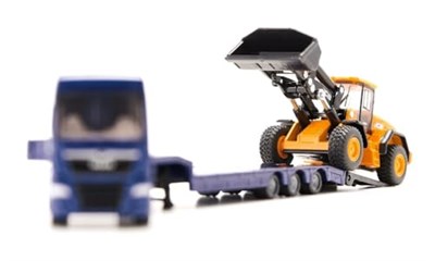 Siku Man Tır Çekici ve JCB Kepçe - Seçenekler: Devirmeli eyer römorklu kamyon, Yat ile ağır taşıma