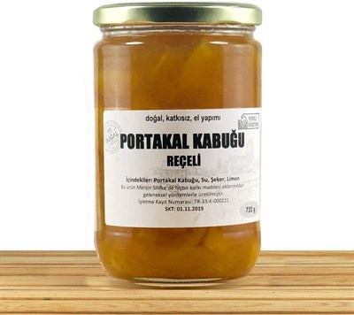 Silifke Sepeti Ev Yapımı Portakal Kabuğu Reçeli 760 Gr