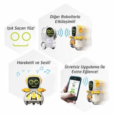 Silverlit Pokibot Robot 88043 - Sarı