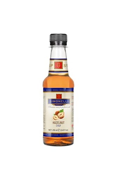 SIMONELLI CHOCOLATE 3lü Şurup Seti (Fındık + Turunç + Nar) Kahve Ve Kokteyl Şurubu 3x250ml