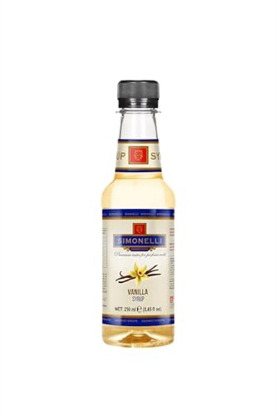 SIMONELLI CHOCOLATE 3lü Şurup Seti (Toffee Karamel + Çikolata+ Vanilya) Kahve Ve Kokteyl Şurubu 3x250ml