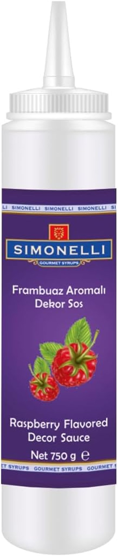 SIMONELLI CHOCOLATE Frambuaz Aromalı Dekor Sos 750 G
