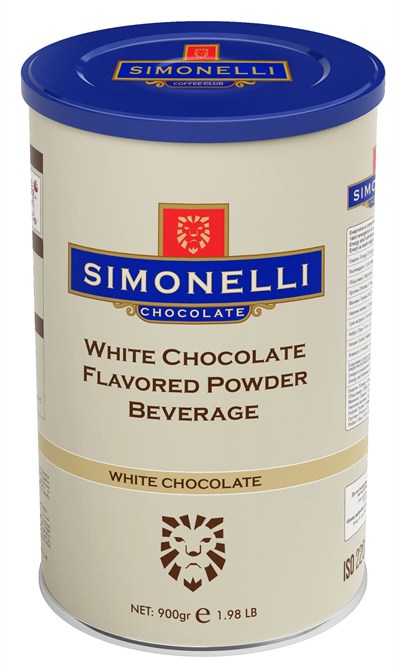 SIMONELLI Sıcak Çikolata Beyaz Çikolatalı 900 gr