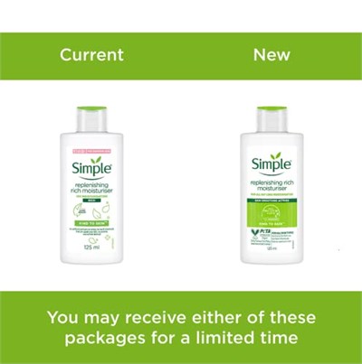 Simple Yenileyici Zengin Nemlendirici, 125 ml Basitten