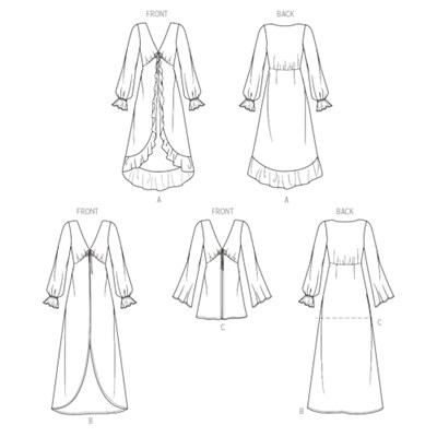 Simplicity Bayan Üst/Yelek Dikiş Deseni, Çok Renkli 2 Parça