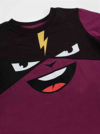 Şimşek Maske Erkek Çocuk T-shirt Pantolon Takım