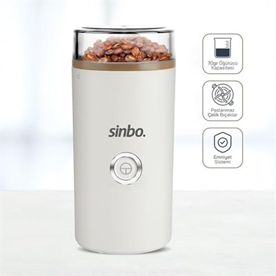 Sinbo SCM-2980 Kahve ve Baharat Öğütücü, Sinbo Kahve Öğütücü, Baharat Öğütücü