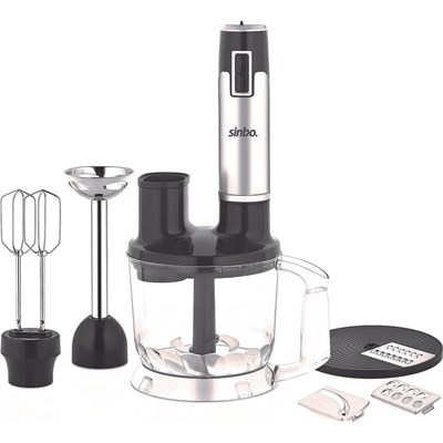 Sinbo SHB-3186 El Blender Seti, Siyah