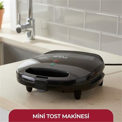 Sinbo SSM-2513 Tost Makinesi 750W Döküm Plakalı – Yapışmaz Yüzey, Termostatlı, Kolay Temizlenebilir, Modern Tasarım