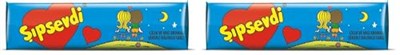 Şıpsevdi Muz & Çilek Aromalı Eğlenceli Sakız 25 gr 2li paket