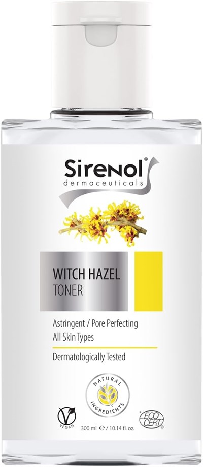 Sirenol Natural Cadı Fındığı Cilt Sıkılaştırıcı Gözenek Temizleyici Tonik 300 ml