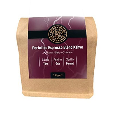 Sirius Premium Espresso Kahve Portofino Blend 250 gr - Çekirdek