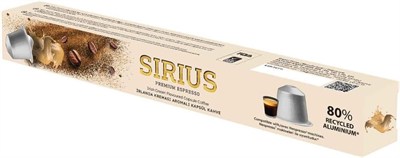 Sirius Premium Irish Krema Aromalı Kapsül Kahve (Nespresso Uyumlu) - 10 Adet