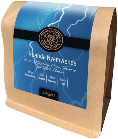 Sirius Premium Kahve Ruanda Nyamwenda 250 gr - Çekirdek