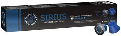 Sirius Premium Kapsül Kahve 7 Decaf (Nespresso Uyumlu) - 10 Adet