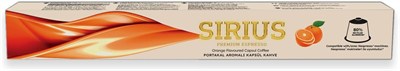 Sirius Premium Portakal Aromalı Kapsül Kahve (Nespresso Uyumlu) - 10 Adet
