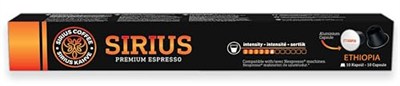 Sirius Premium Single Kapsül Kahve Ethiopia (Nespresso Uyumlu) 3lü Set (30 Kapsül)