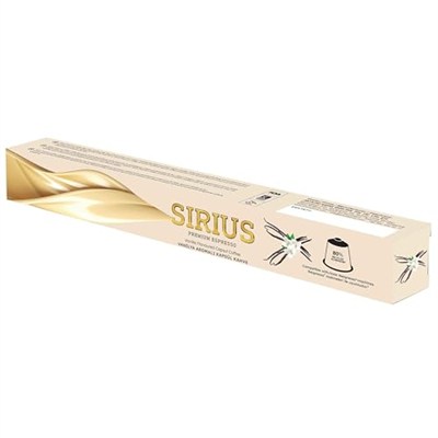 Sirius Premium Vanilya Aromalı Kapsül Kahve (Nespresso Uyumlu) - 10 Adet