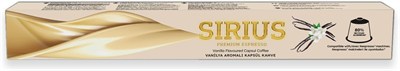 Sirius Premium Vanilya Aromalı Kapsül Kahve (Nespresso Uyumlu) - 10 Adet