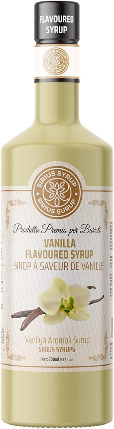 Sirius Premium Vanilya Aromalı Şurup 700 ml