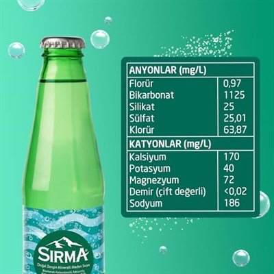 Sirma Doğal Maden Suyu 24x200 ml