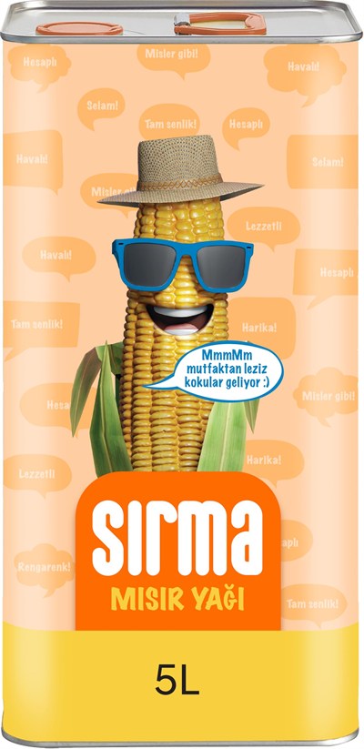 Sırma Mısır Yağı 5 lt Teneke