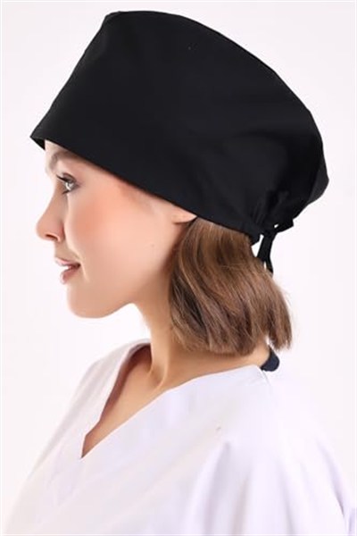 Siyah Doktor Hemşire Aşçı Cerrahi Bone Hastane Bone Bandana M196