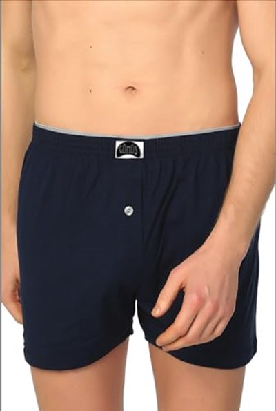 Siyah Erkek Havlu Bel Boxer