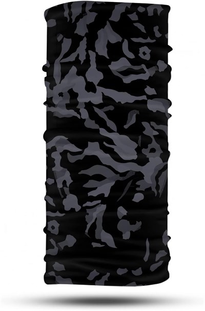 Siyah Kamuflaj Desenli Motosiklet Boyunluk, Çok Amaçlı Boyunluk, Esnek Yüz Maskesi, Spor Outdoor, Kafa Bandı, Erkek ve Kadın Bandana