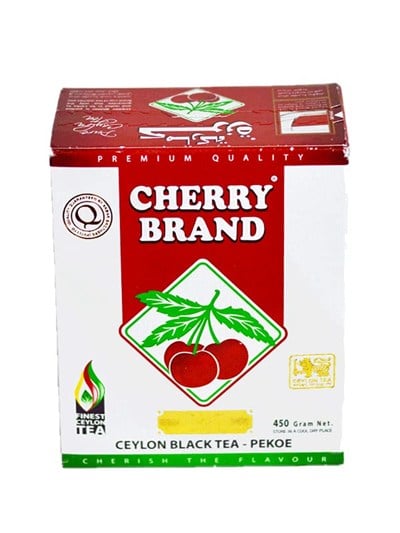 SİYAH KİRAZ ÇAYI CHERRY BRAND CEYLON BLACK TEA 450 GR