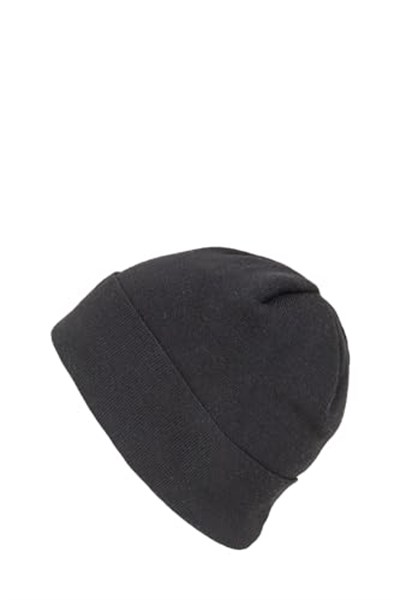 Siyah Polar Katmanlı Unisex Bere OC0011
