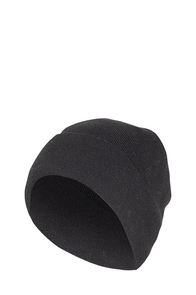 Siyah Polar Katmanlı Unisex Bere OC0011