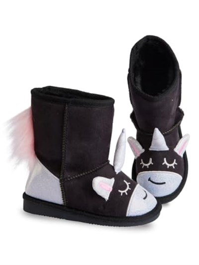 Siyah Unicorn Kız Çocuk Bot