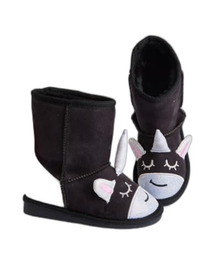 Siyah Unicorn Kız Çocuk Bot