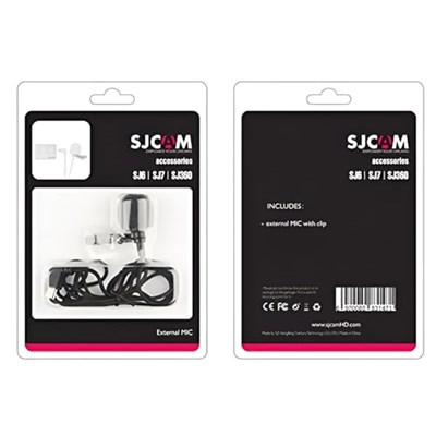 SJCAM SJ6 Legend Mini USB Aksiyon Video Kamerası için Harici Mikrofon