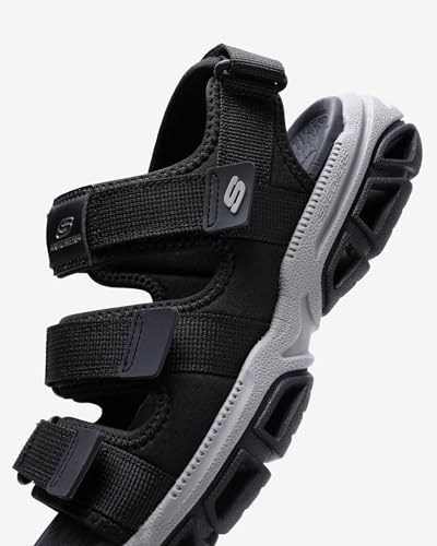 Skechers 210444 BLK SandaletErkek