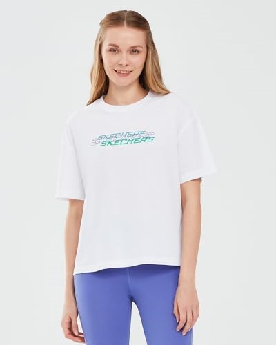 Skechers Graphic T-Shirt W Short Sleeve Tshirt Kadın