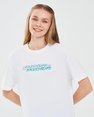 Skechers Graphic T-Shirt W Short Sleeve Tshirt Kadın
