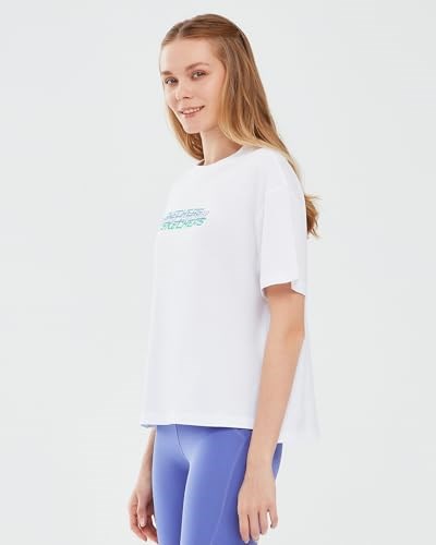 Skechers Graphic T-Shirt W Short Sleeve Tshirt Kadın