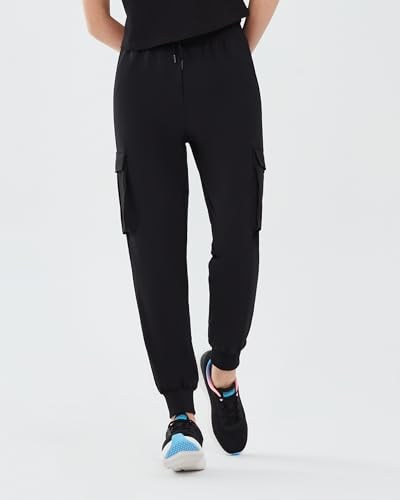 Skechers Micro Collection W Jogger Woven Pant Kadın Siyah Eşofman Altı