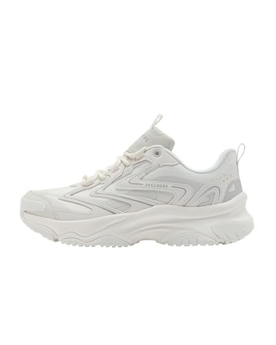 Skechers MOONHİKER - APOGEE BLOOM Kadın Beyaz Sneakers
