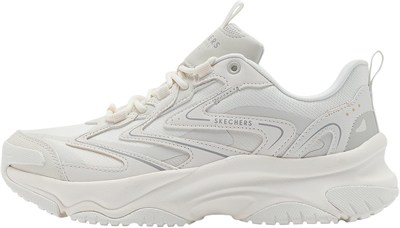 Skechers MOONHİKER - APOGEE BLOOM Kadın Beyaz Sneakers
