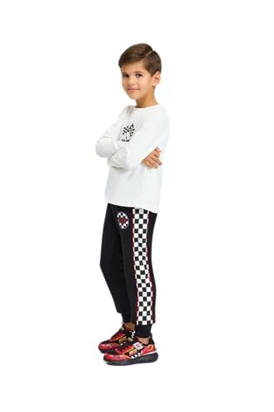 Skechers Siyah Çocuk B LW Fleece Eşofman Altı SK242043-001