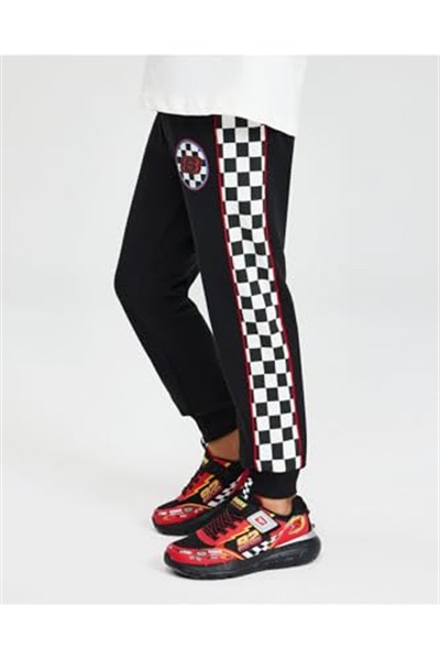 Skechers Siyah Çocuk B LW Fleece Eşofman Altı SK242043-001