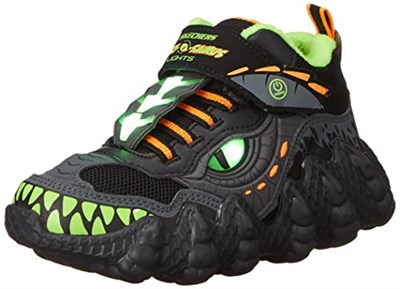 Skechers SKECH - O - SAURUS LİGHTS - BREEZE Erkek Çocuk Gs Siyah Işıklı Bot